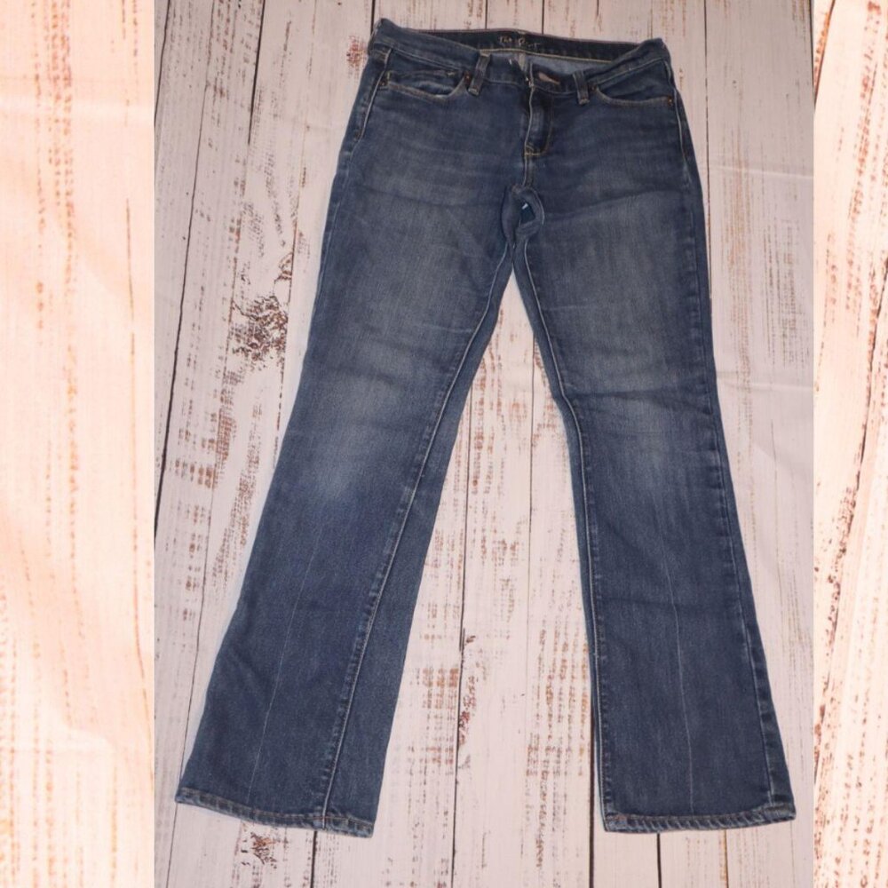 The Flirt Women’s Jeans Size 6 Long Dark Wash Bootcut Stretch Denim by Old Navy